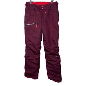 Patagonia Girl Ski Snowboard 68495 H2no Fully Insulated Snowbelle Pants sz XL 14